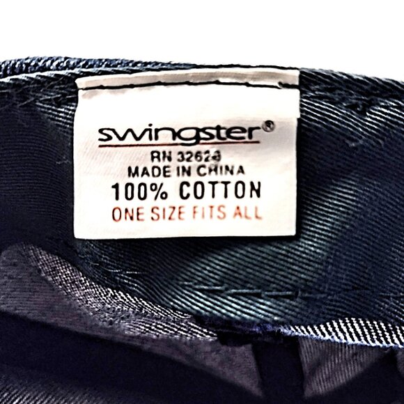 Snap-on Tools 75th Anniversary Embroider Denim Ball Cap (Swingster) NEW VINTAGE! - Picture 8 of 11